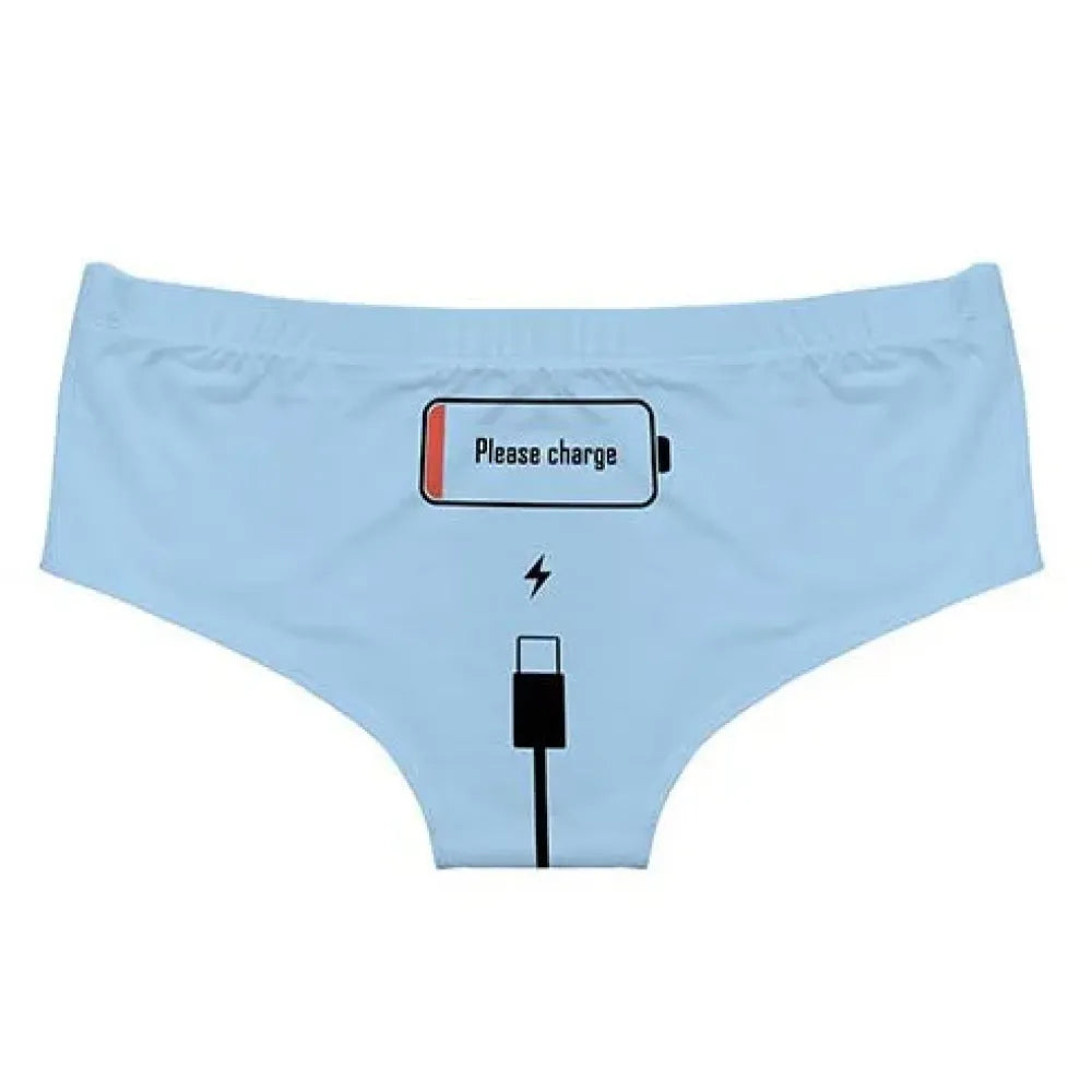 DeanFire Super Soft Low Rise Women’s Please Charge Print